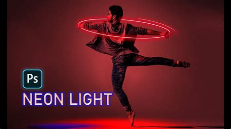 How To Create Neon Light Effect In Photoshop L Photo Manipulation Youtube
