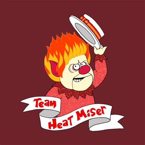 Team Heat Miser By Toonskribblez Christmas Cartoon Characters Heat