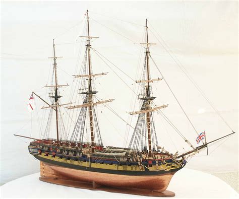 Historic Ship Models Frigate Diana Of 1794 Sailing Ship Model