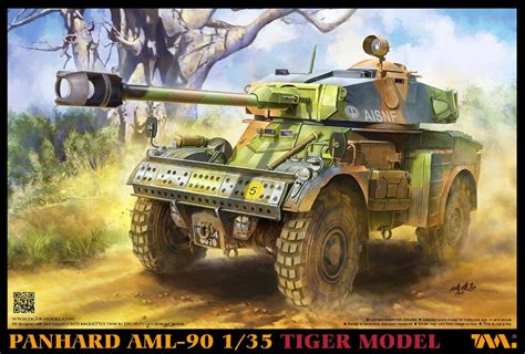 Buy Tiger 4635 135 Model Panhard Aml 90 Light