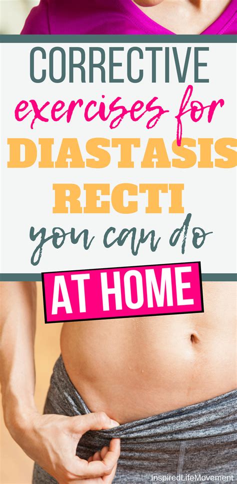 Diastasis Recti Exercises That Can Be Done At Home To Heal Diastasis Recti I Suffered From