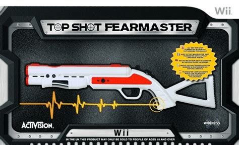 Wii Top Shot Fearmaster Gun Wii Remote Not Includedwiinew Buy