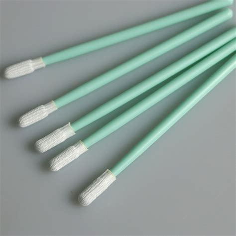 Double Knitted Esd Cleanroom Polyester Mini Swab Dust Free