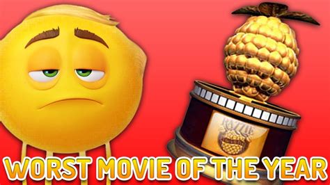 The Emoji Movie Nominated For Worst Movie Of The Year Youtube