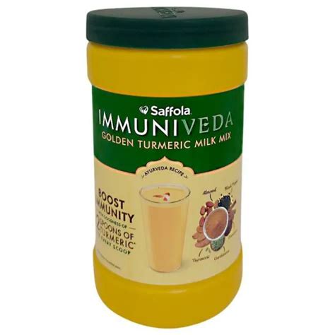 Saffola Immuniveda Golden Turmeric Milk Mix 400 G JioMart