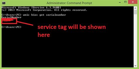 How To Find Your Windows Pcs Serial Numberservice Tag