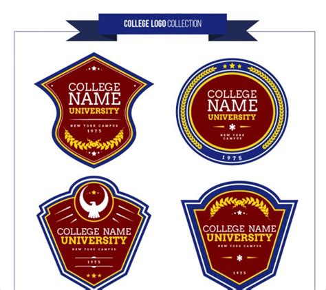 18 College Logo Templates Free Psd Ai Word Indesign Formats
