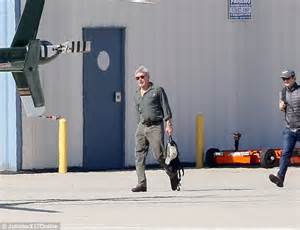Harrison Ford Spotted In Helicopter Days After Close Call Daily Mail
