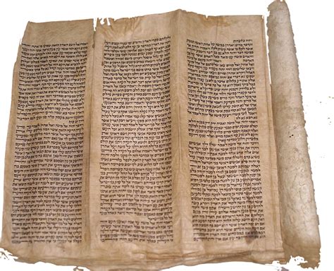 Hebrew Scrolls Real Ancient Greek Scroll Clipart Large Size Png