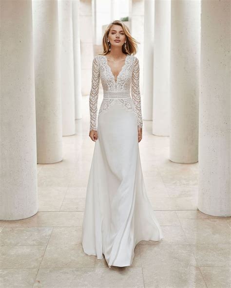 Rosa Clará Wedding Dresses From The Stunning 2020 Couture Collection Modwedding Vestidos De