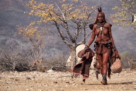 himba namibie afrika zuid afrika reizen