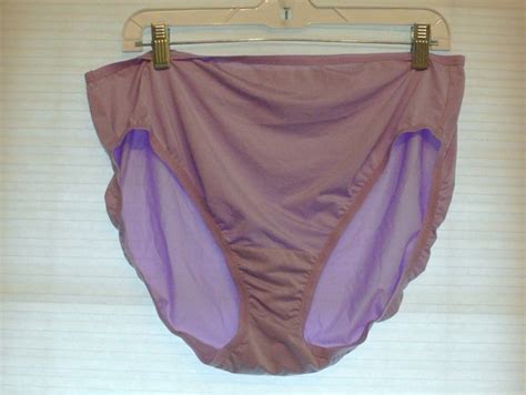 Lite Purple Nylon Panties Size 10
