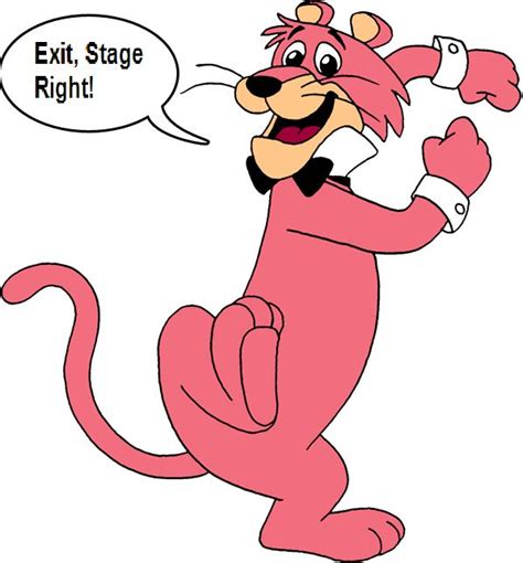 Snagglepuss Says Exit Stage Right