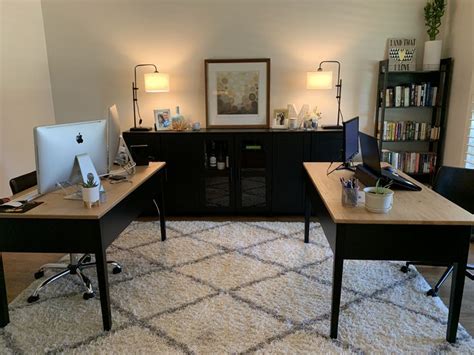 Double Desk Office Dreamy Home Office Setup