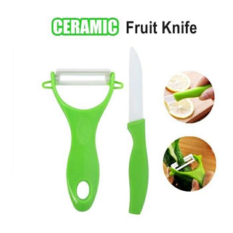 Ready Stock Kitchen Ceramic Knife Cutlery Vegetable Fruit Peeler