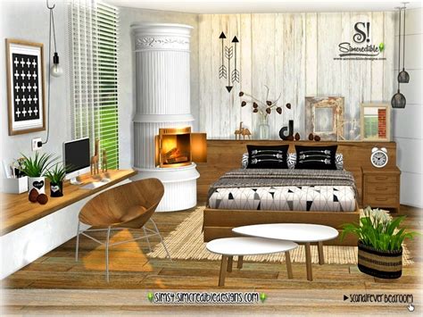 Simcredible Scandifever Bedroom Decor By Simcredibledesigns