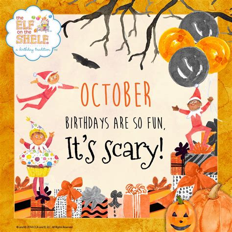 October Birthday Party Ideas For Kids The Elf On The Shelf October