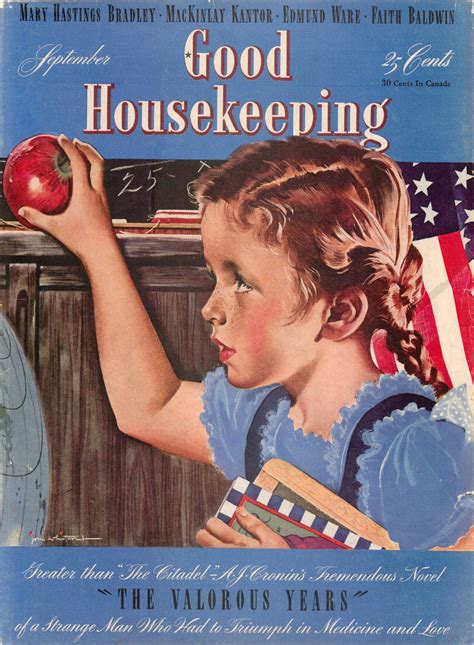 Good Housekeeping Magazine September 1940 Jon Whitcomb Vintage