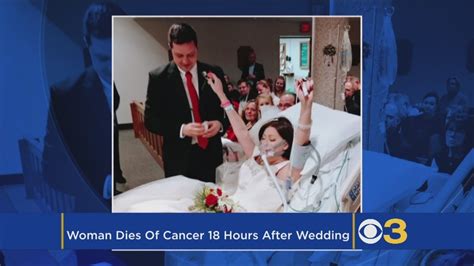 Woman Battling Cancer Gets Married Hours Before Passing Away Youtube