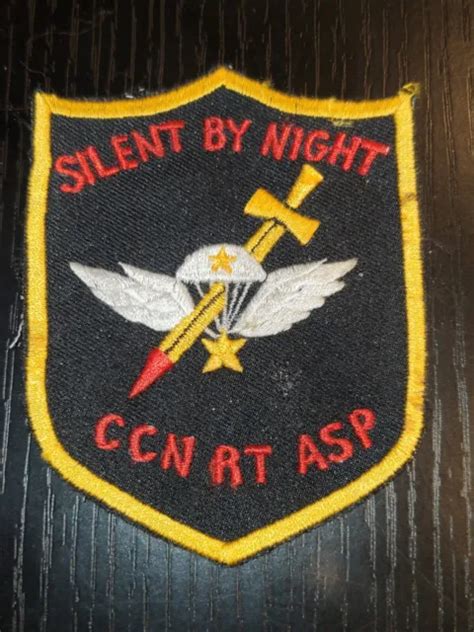 1960s Us Army Vietnamese Made Special Forces Ccn Route Asp Patch Lk
