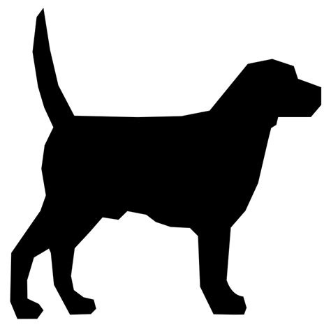 Filedog Silhouettesvg Wikimedia Commons