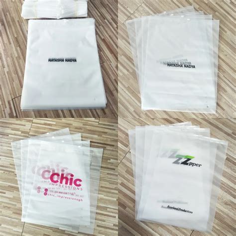 100 Biodegradable Pvc Plastic Bag With Own Logocustom Pe Ziplock