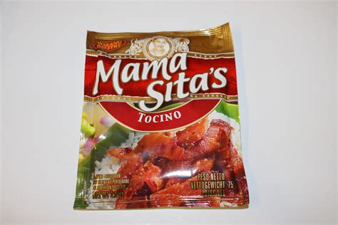 Mama Sitas Tocino Mix 75g Jessicas Filipino Foods