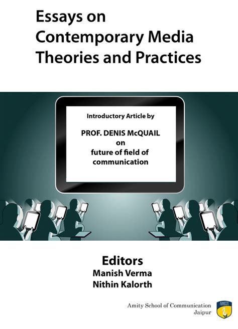 Pdf Essay On Contemporary Media Theories And Practices With A