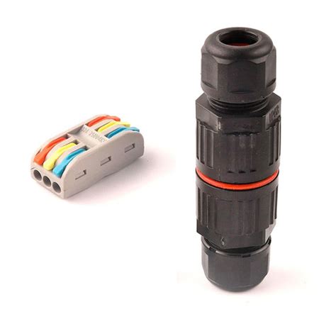Ip68 Electrical Waterproof Splice Connector With Dielectric Grease