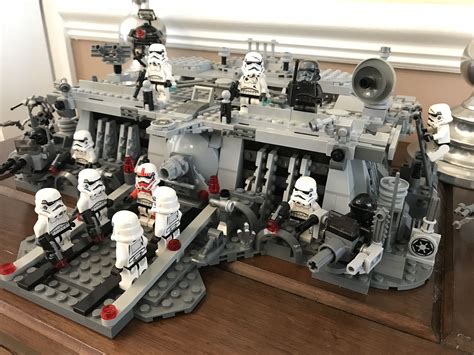 Lego Imperial Base Wip Redesigned A Few Times Lego Star Wars Sets