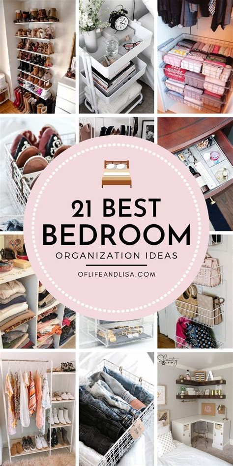 20 Stylish Bedroom Organization Ideas Of Life And Lisa Small Bedroom Organization Stylish