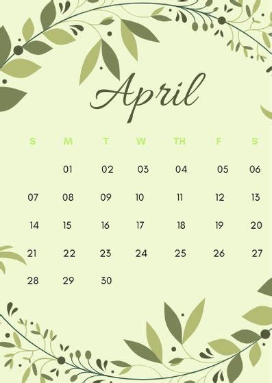 April 2019 Iphone Calendar Wallpapers Calendar Wallpaper Flower