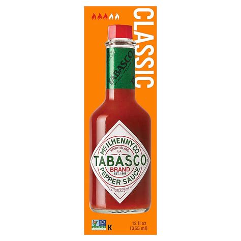 Tabasco Classic Hot Sauce 12 Ubicaciondepersonas Cdmx Gob Mx