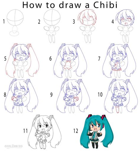 How To Draw A Chibi Step By Step Drawing Tutorial With Pictures