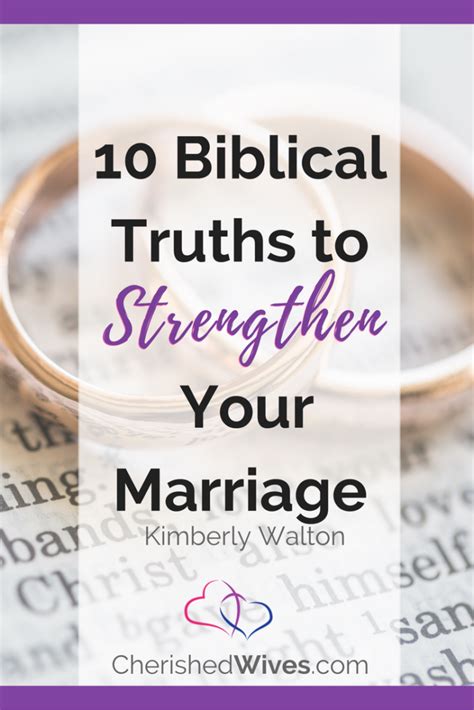 10 Biblical Truths To Strengthen Your Marriage Marriage Intimate Marriage Biblical Marriage