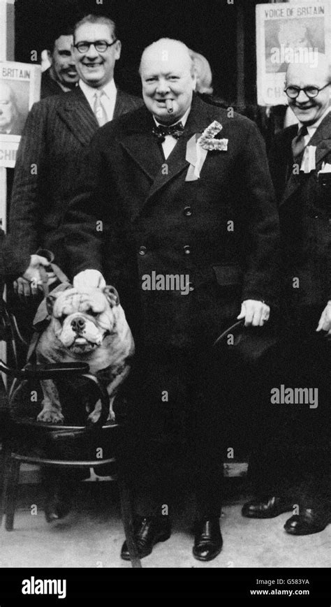 Hund Von Winston Churchill Schwarzweiß Stockfotos Und Bilder Alamy