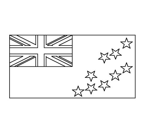 More images for banderas de la onu para colorear » Dibujo de Tuvalu para Colorear - Dibujos.net