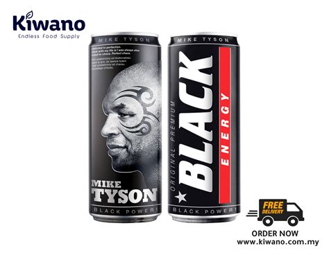 Purchase Wholesale Black Mike Tyson Classic Energy Drink 24 X 250ml