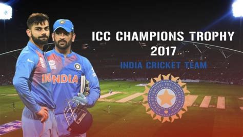 Indian Cricket Team For Icc Champions Trophy 2017 Heres The Full List