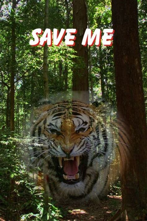 Poster Save Tiger Digital Art Art Prints And Posters By Nandan