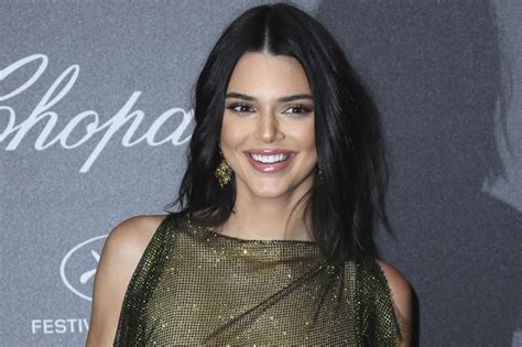 Cannes 2018 Kendall Jenner Jokes With Fans After Baring All In See Through Gown At Chopard
