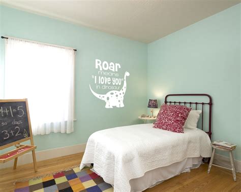 Dinosaur Wall Decals Roar Means I Love You In Dinosaur Wall Etsy