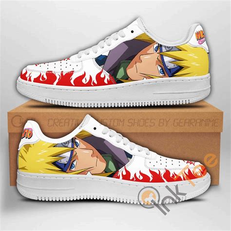 Minato Naruto Anime Nike Air Force Shoes Inktee Store