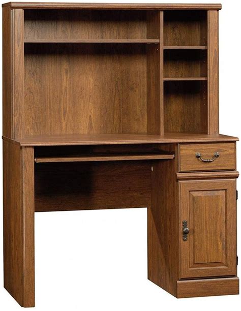 Sauder Orchard Hills Milled Cherry Computer Desk With Hutch Ideal