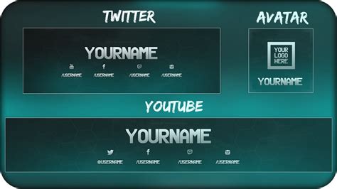 ✓ free for commercial use ✓ high quality images. Free Youtube Banner + Twitter Header Template PSD + Direct ...