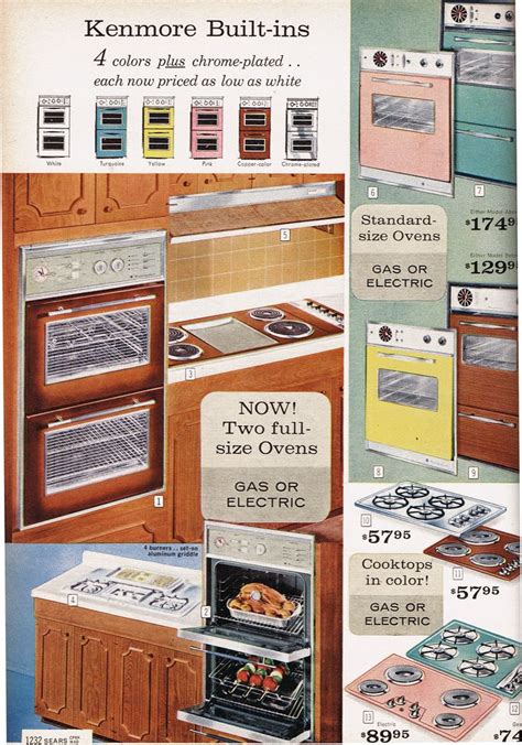 1963 Sears Kenmore Vintage Appliances Vintage Kitchen Appliances