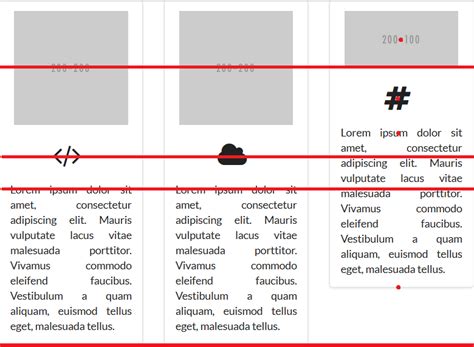 Html How To Vertically Align Images With Different Size Using