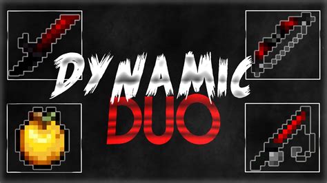 ~ Dynamic Duo Revamp Red Edit 16x16 ~ Pvp Texture Pack Minecraft