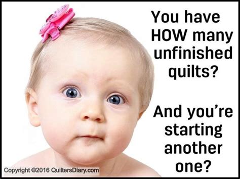 You Have How Many Unfinished Quilts 800 Px Quilting Humor Quilting