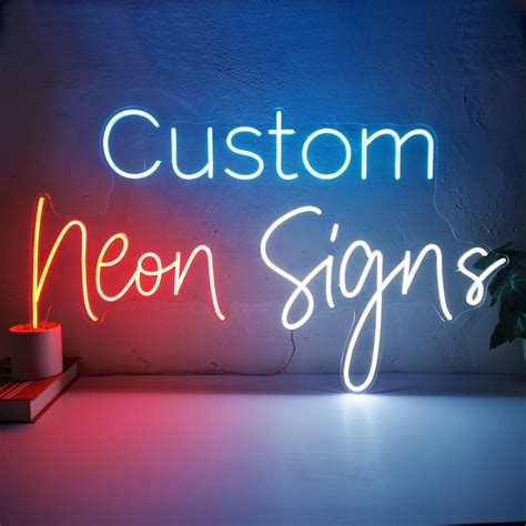 Customize Personalized Neon Signs In 2020 Custom Neon Signs Neon